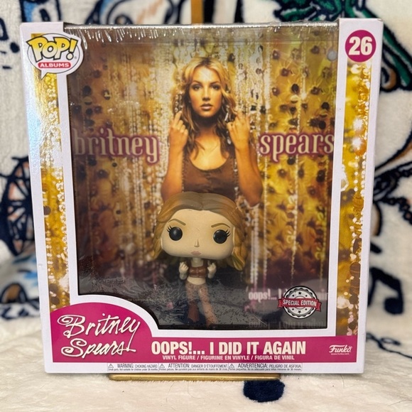 Britney Spears Funko Pop Albums Oops!... I Did It Again #26 Special Edition NIB - Picture 2 of 6